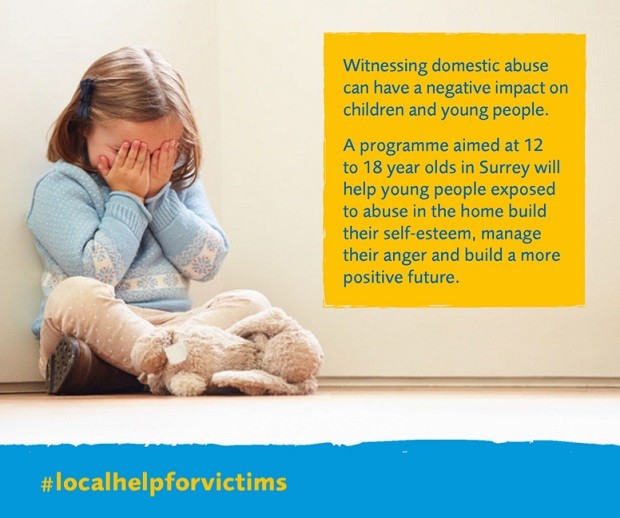 Local help for victims graphic