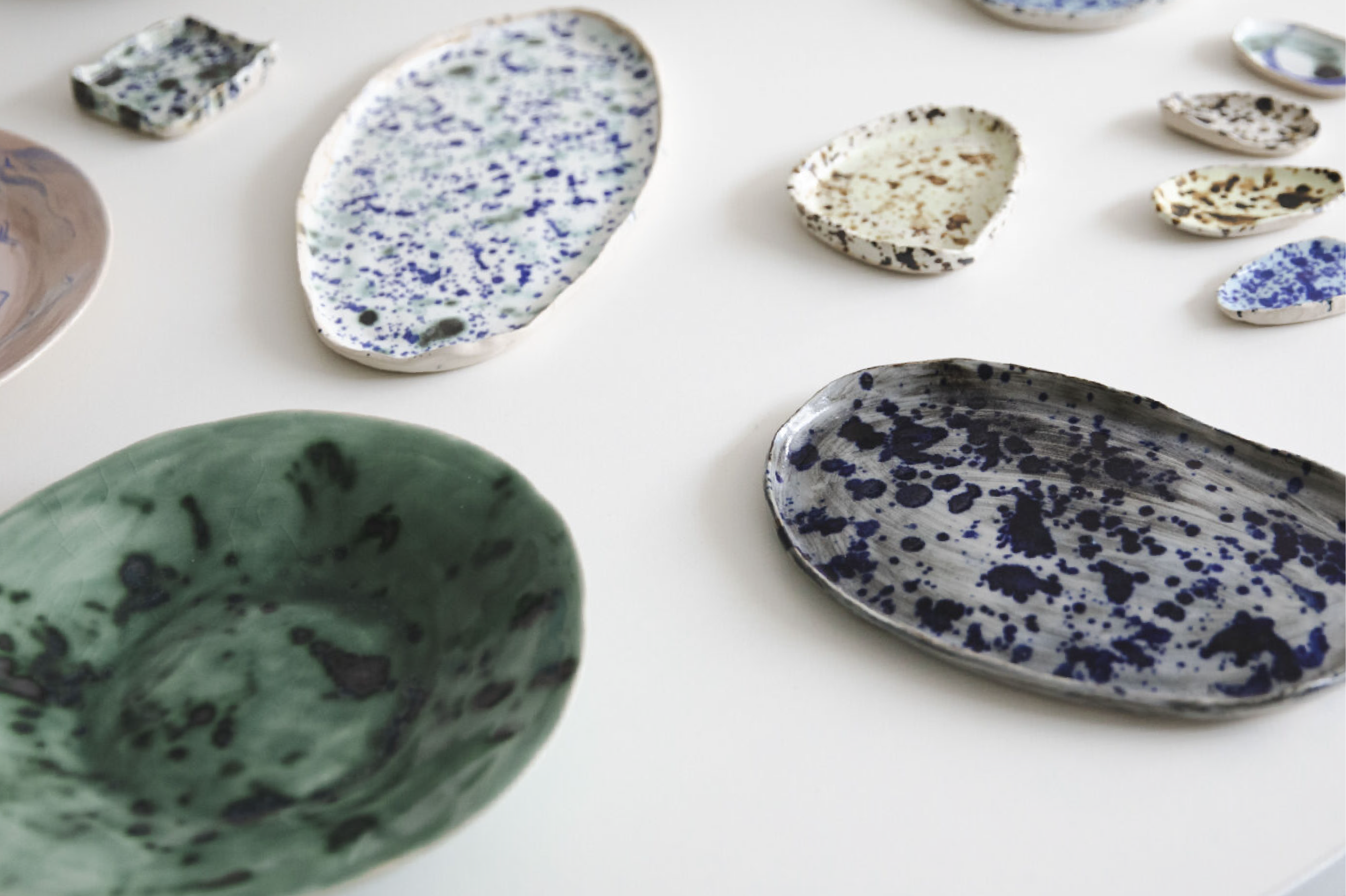 Handcrafted ceramics made by Siân Dolding